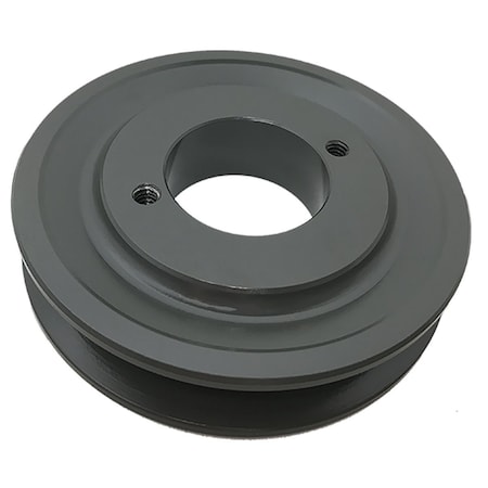 B&B Manufacturing Bushing 1 Groove V-Belt Pulley 4.25 inch OD BK45H